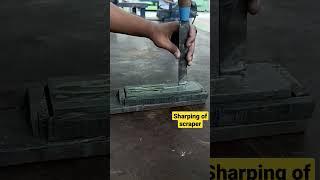 sharping of Scraper |#tools #tech iti diploma#mechanical #iti #fitter #CTI #machinst  #barc #itiexam