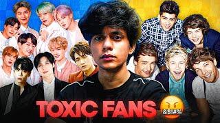 KPOP Toxic Fans VS One Direction Toxic Fans (Skibiddi Rizz)