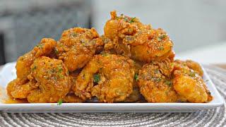 CRISPY Hot Honey Fried Shrimp Recipe