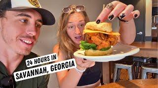 24 Hours in Savannah Georgia | Van Life Adventures in a Skoolie