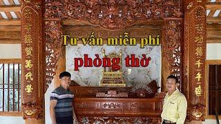 Tư vấn miễn phí phòng thờ - nhà thờ họ - từ đường