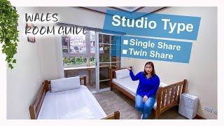 【Room Guide】Want to Stay in a CLEAN Room?? | WALES - Single & Twin share