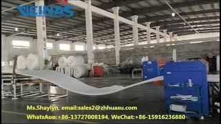 Veinas epe foam roll cutting machine polyethylene foam cutting machine