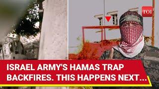 Al-Qassam Fighter Bombs Trap Set Up By Israel Army; Dramatic Video Shows Merkava Tank Turn Fireball