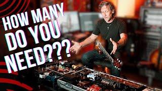 PRO Guitarist Perspective: HOW MANY Effects Pedals do you REALLY NEED?!?!