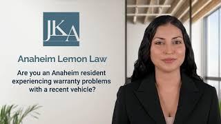 Anaheim Lemon Law Help