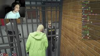 xqc alt f4 rage quits gta after cops big fail rp (with context)