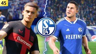 TOP SPIEL GEGEN LEVERKUSEN   EA FC 24 SCHALKE 04 KARRIERE  #45