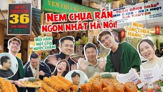 Team UT: Where is the BEST fried nem chua restaurant in Hanoi?!