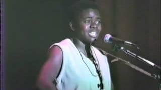 Tracy Chapman at the National Women's Music Festival 1986