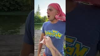 WHEN FEEDING THE POND MONSTER GOES WRONG