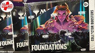 Our First Look: 4 MTG FOUNDATIONS Collector Boxes with Collector Box GIVEAWAY!!