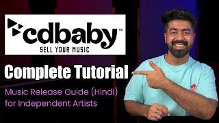 Distribute / Release Music via CD Baby | CD Baby Complete Tutorial (Hindi)