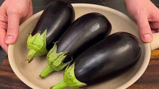 This is how I cook eggplant every Christmas! 15 minute eggplant recipe! Quick and delicious!