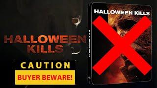 (Buyers Beware) Halloween Kills 4k Blu Ray Steelbook From Amazon Italy.