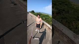 Win $100 for a Scooter Trick #scooter #skatepark #challenge #comedy #funny