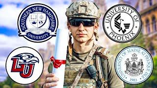 5 Best Online Colleges for Busy Military Students