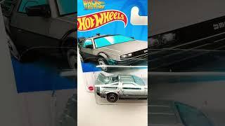 Delorean Back to the Future Time Machine #hotwheels #dmc #deloreantech