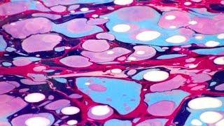 Paper Marbling 101 - How to make the stone pattern