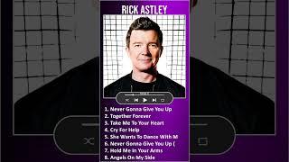 Rick Astley MIX Grandes Exitos #shorts ~ 1980s Music So Far ~ Top Adult Contemporary, Pop, Rock,