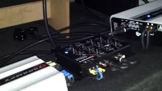 novo ultravox 420+ taramps 2.7 + crossover taramps +t170= kit festa facil prime sound car