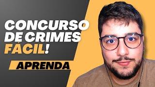  RESUMO Rápido e Fácil de CONCURSO de CRIMES: Concurso Material, Concurso Formal de Crimes