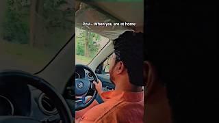 When you are at home  || #driving #hometown #home #azamgarh #cardriving