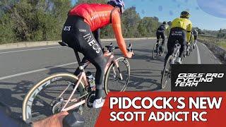 TOM PIDCOCK on his new Scott ADDICT RC training with Q36.5 Pro Cycling Team