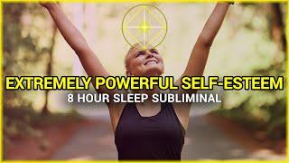 Extremely Powerful Self-Esteem (Subliminal Sleep Programming) [black screen subliminal affirmations]