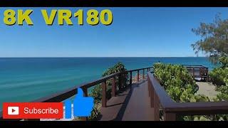 8K VR180 3D Walk to Mick Schamburg Park Lookout Gold Coast | Travel videos ASMR or music | also 4K