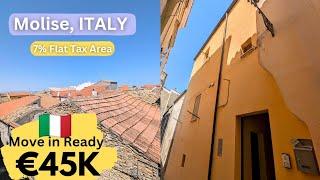 Move in ready Home for Sale in Molise ITALY Close to Beaches in Charming Italian Village