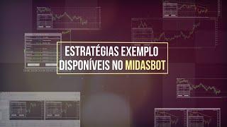 Estratégias disponíveis MidasBot!