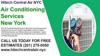 Hitech Central Air NYC | Air Conditioning Services New York | AC Tune Up NYC | AC Cleaning NYC | NYC