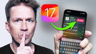 iOS 17: Die 14 besten VERSTECKTEN Funktionen 