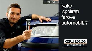 Kako ispolirati farove automobila? | QUIXX