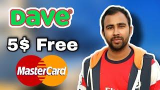 How to create Dave bank account || New USA bank for Survey Junkie || Free master card ||