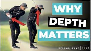 HOW TO GET BACKSWING DEPTH FOR BETTER BALL STRIKING