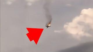 Russian Tu-22M3 SuperSonic Bomber Crash