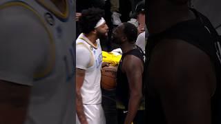 AD & Draymond GET HEATED but LeBron STEPS IN! #shorts