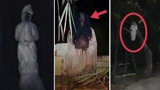 POCONG DAN KUNTILANAK ASLI ! 7 PENAMPAKAN HANTU TERSERAM DAN TERJELAS YANG TERABADIKAN KAMERA