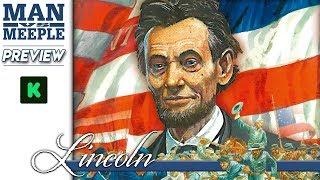 Lincoln Preview by Man Vs Meeple (PSC Games)
