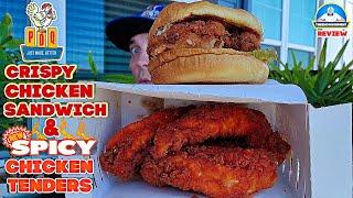 PDQ® Crispy Chicken Sandwich & NEW Spicy Tenders Review! ️ | theendorsement