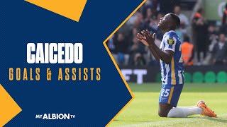 Caicedo's Premier League Goals and Assists ️