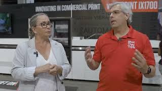 Debut of varioPRINT iX1700 sheetfed inkjet press at Printing United Expo 2024