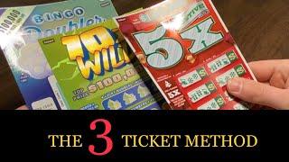 The 3 scratcher ticket tactics