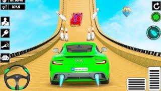 Mega Car Stunt Game Video !! Car Racing Game Video !! Games Hi Games.