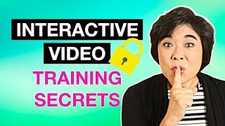 REVEALED: Interactive Video Training Secrets for Instructional Designers