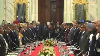President Mukherjee attends the Conference of Vice Chancellors of Central Universities