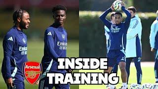 INSIDE TRAINING - Maximum commitment  Sobha Realty Training Centre - ARSENAL TRAINING TODAY