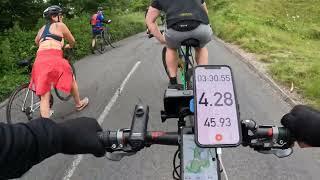 BHF - London to Brighton  Bike Ride - Cycling up Ditchling Beacon - 4K video.